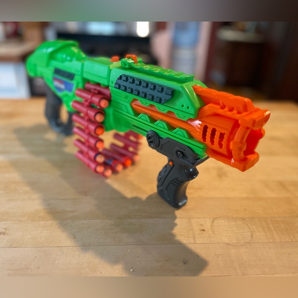 Nerf Gun Automatic Pump Shot